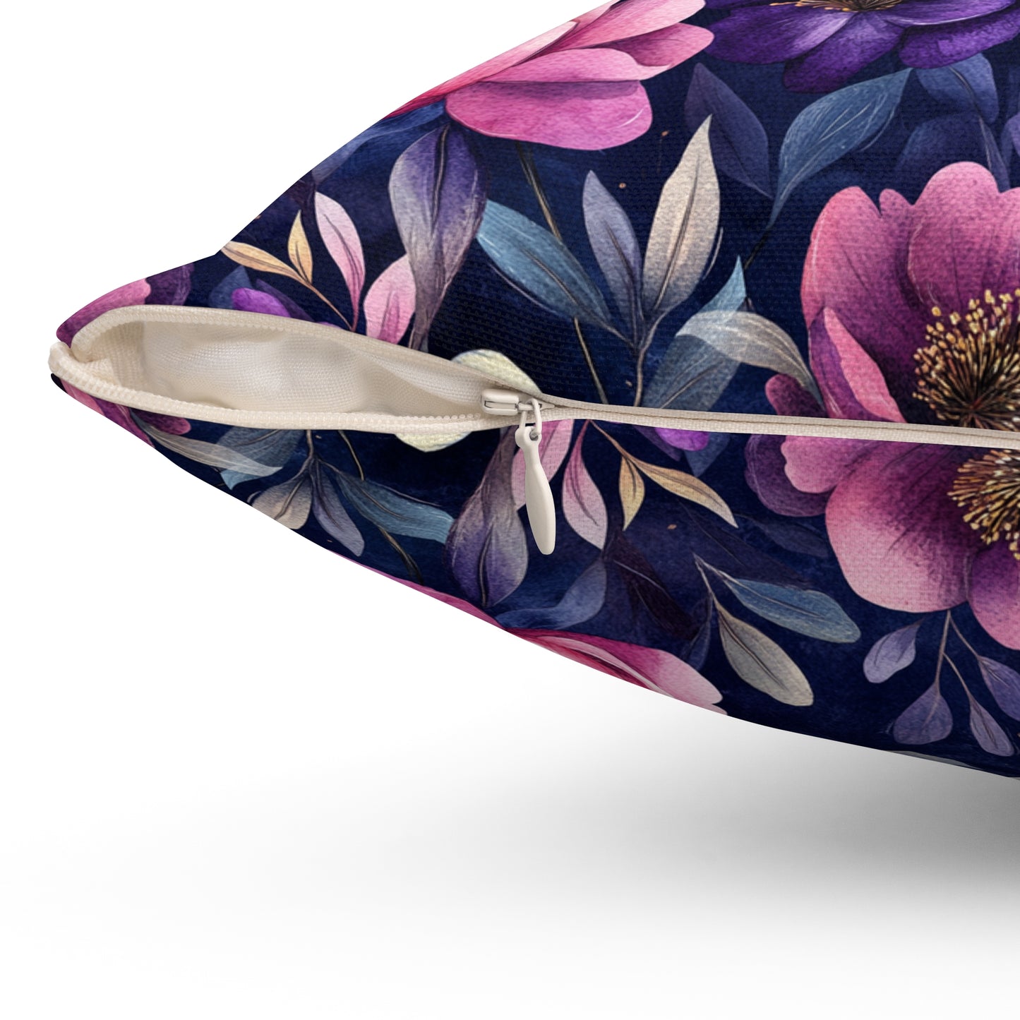 Floral Decorative Pillow - Cozy Floral Cushion, Accent Throw Pillow, Home Decor, Flower Print Pillow, Grandma Gift, Living Room