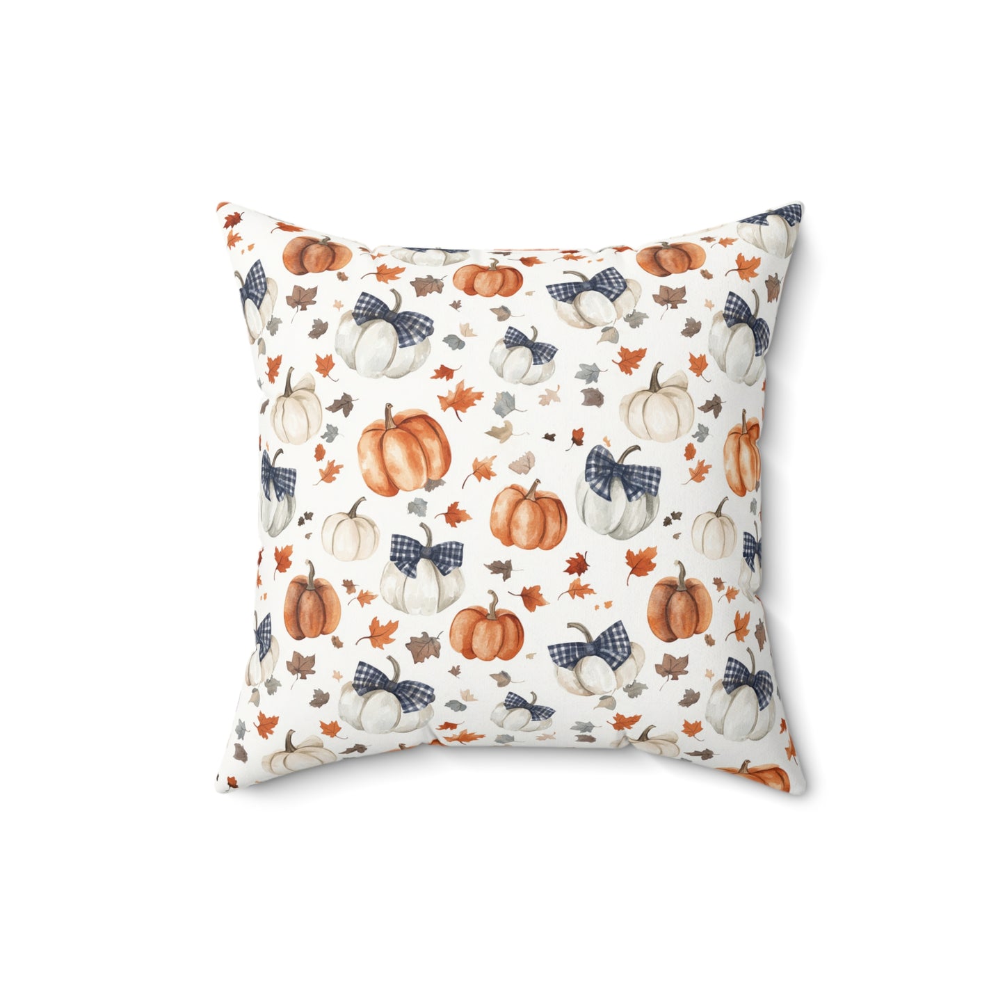 Autumn Pumpkin Throw Pillow, Cozy Fall Decor, Halloween Cushion, Farmhouse Style Pillow, Seasonal Home Accent