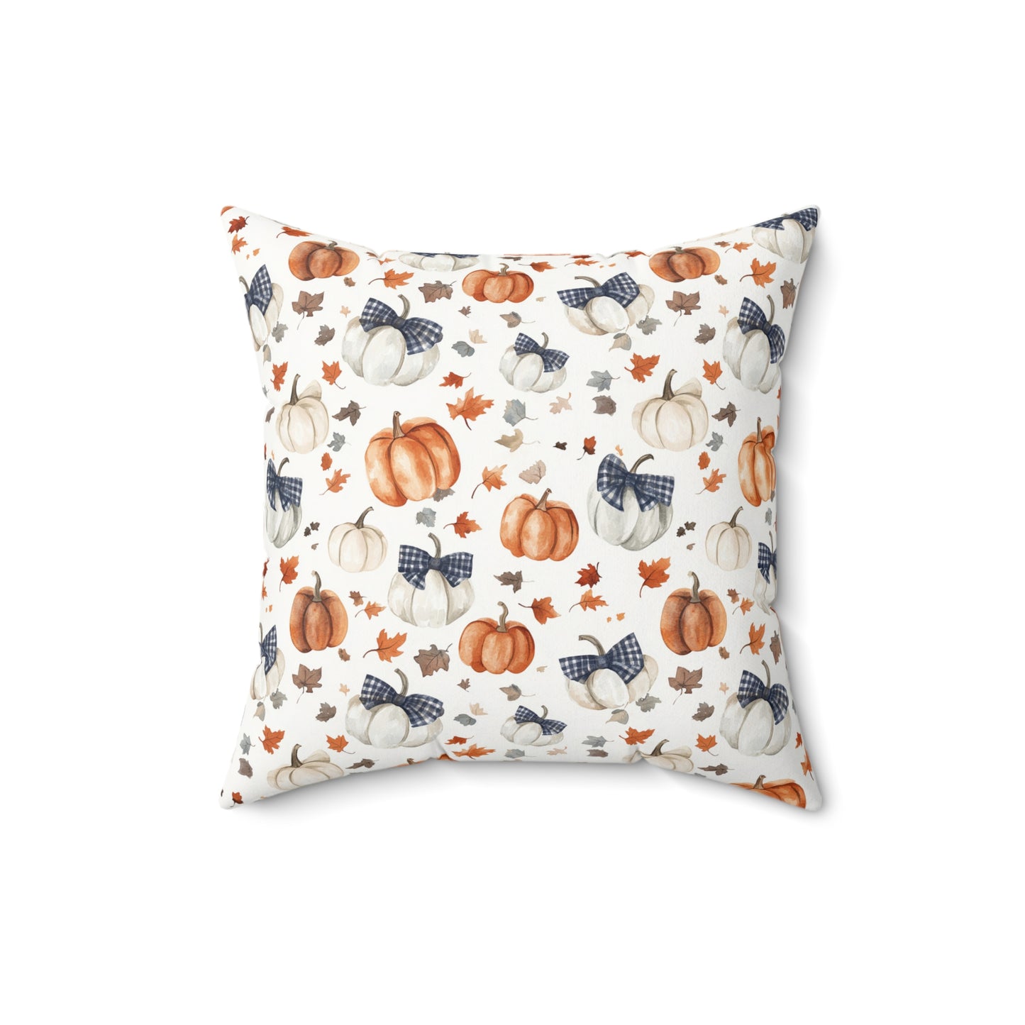 Autumn Pumpkin Throw Pillow, Cozy Fall Decor, Halloween Cushion, Farmhouse Style Pillow, Seasonal Home Accent