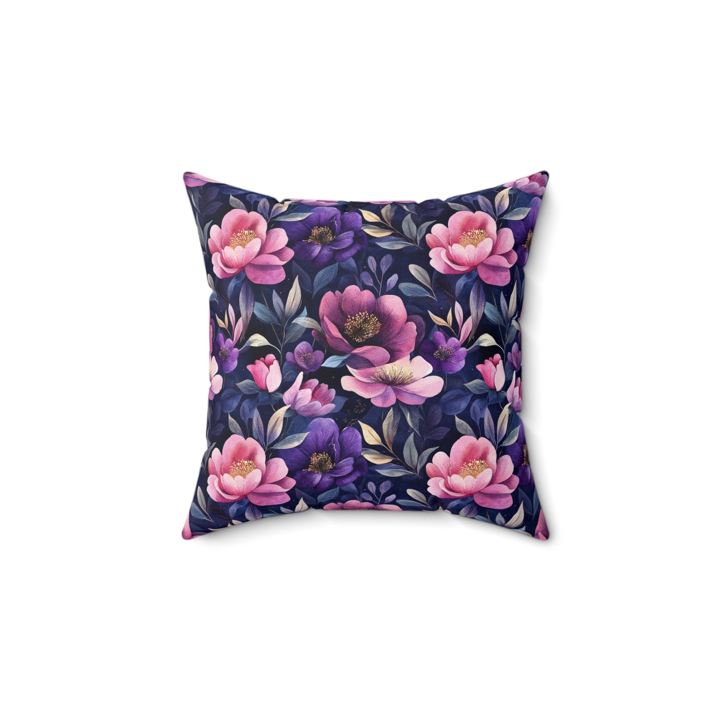 Floral Decorative Pillow - Cozy Floral Cushion, Accent Throw Pillow, Home Decor, Flower Print Pillow, Grandma Gift, Living Room
