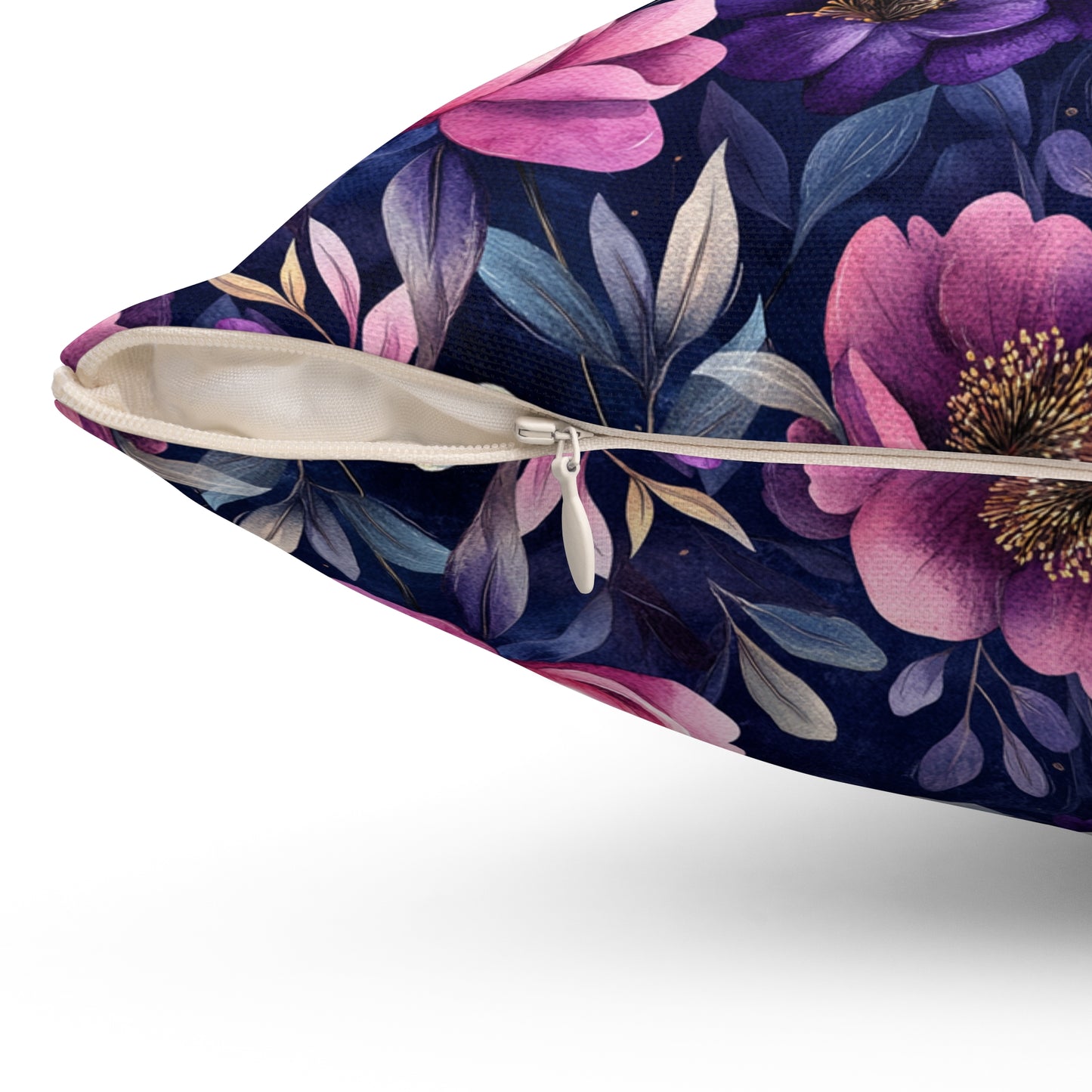 Floral Decorative Pillow - Cozy Floral Cushion, Accent Throw Pillow, Home Decor, Flower Print Pillow, Grandma Gift, Living Room