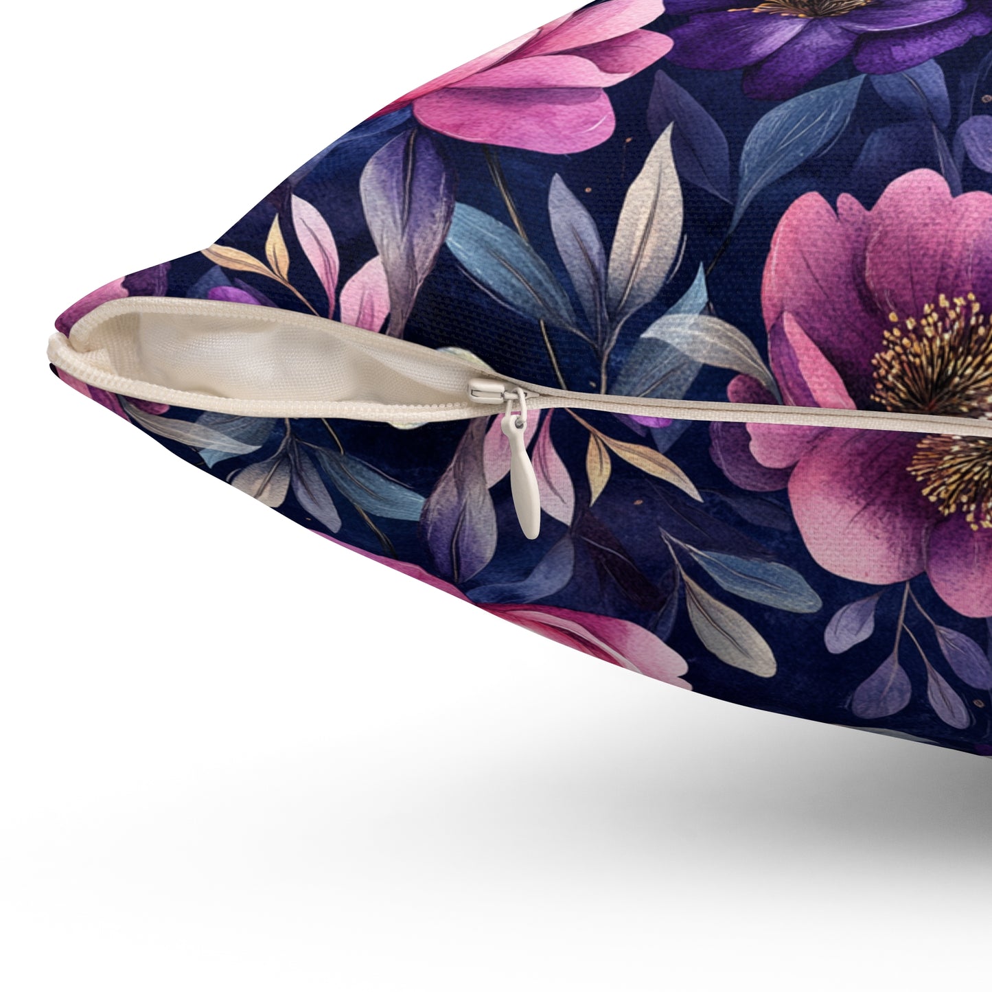 Floral Decorative Pillow - Cozy Floral Cushion, Accent Throw Pillow, Home Decor, Flower Print Pillow, Grandma Gift, Living Room